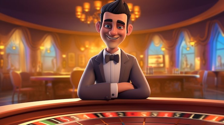 Ilustrasi keamanan digital yang melindungi data para pemain taruhan secara online